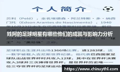 姓阿的足球明星有哪些他们的成就与影响力分析